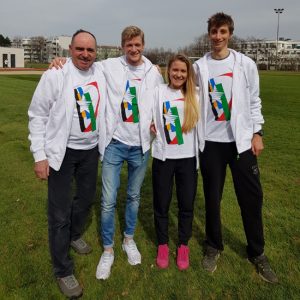 FISU Team mit SANDER, LISTABARTH, MAYER, THEUER